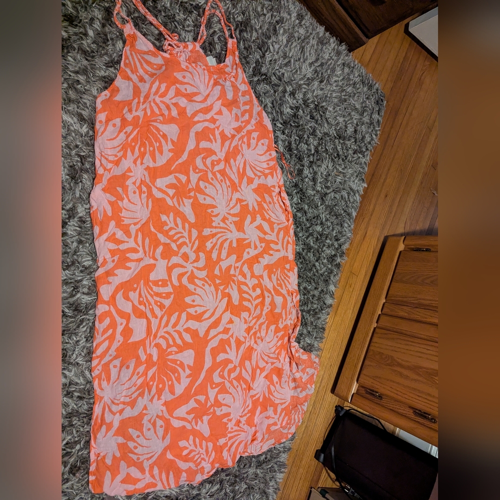Rachel Zoe Orange and White Dress
